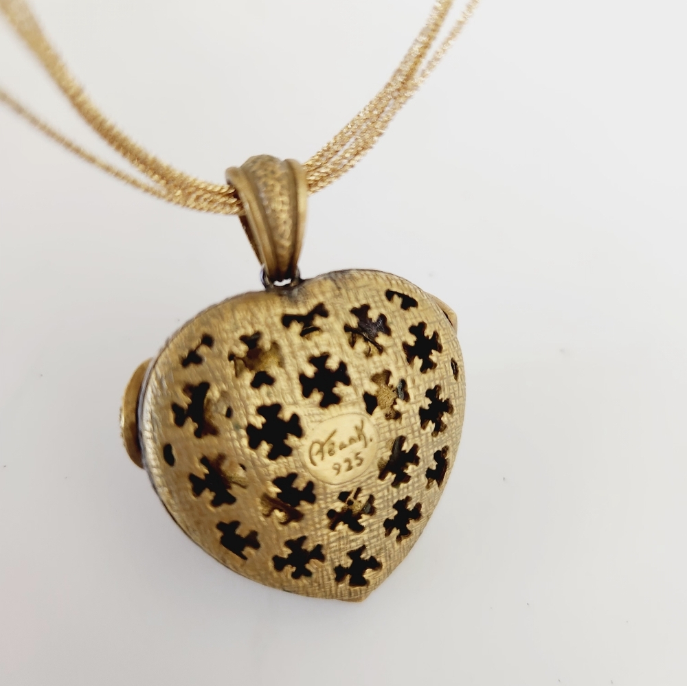 Alan K purple heart necklace 💜 - Picture 4 of 7